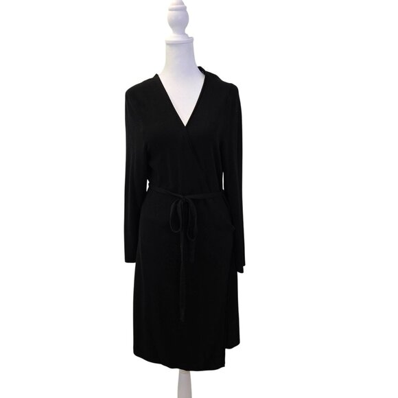 Banana Republic Wrap Sweater Dress Size Medium - Picture 1 of 6
